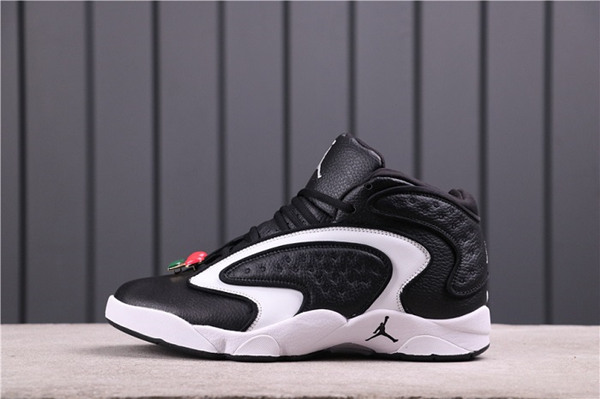 Women's Running Weapon Air Jordan 13.5 Black "He Got Game” Shoes 017